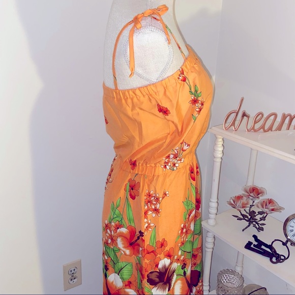 Vintage 1980’s Hawaiian Dress - Picture 4 of 7